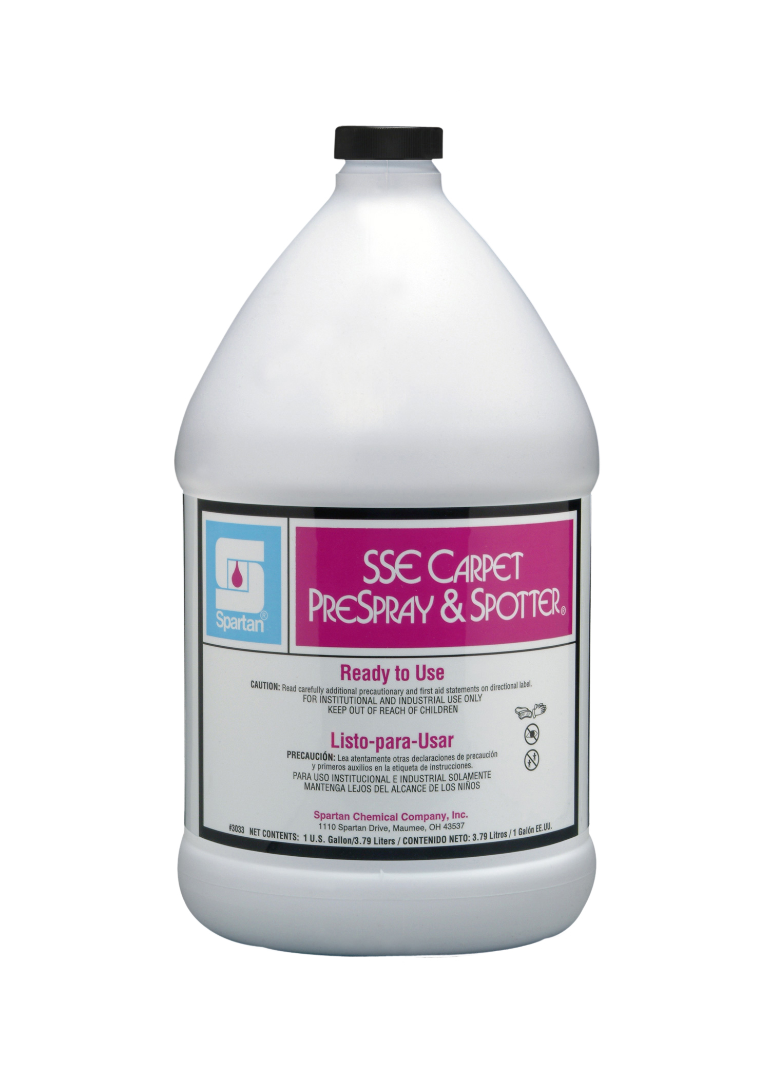 SSE Carpet Prespray & Spotter® 1 gallon (4 per case)